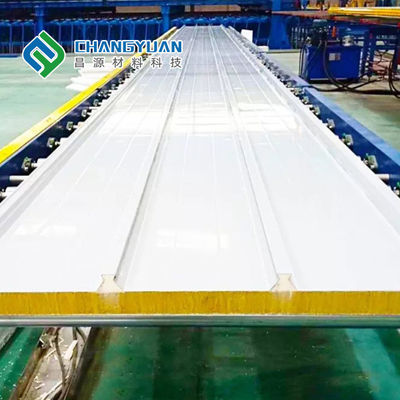 chất lượng  durable Sandwich Roofing Sheet  with 100/150/200mm thickness nhà máy sản xuất