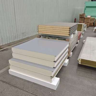 chất lượng  PU Sandwich Panel with Airtightness/Watertightness, Thermal Insulation, and High Strength for Durable Construction nhà máy sản xuất
