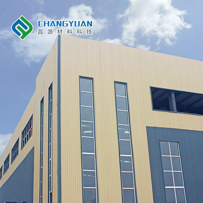 Tấm kim loại ép sơn sẵn cho màu hỗ trợ tường mái