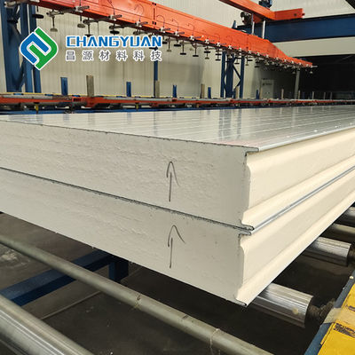 Changyuan Kho lạnh Panel PU Panel chống cháy Sandwich Panel 150/200/250mm