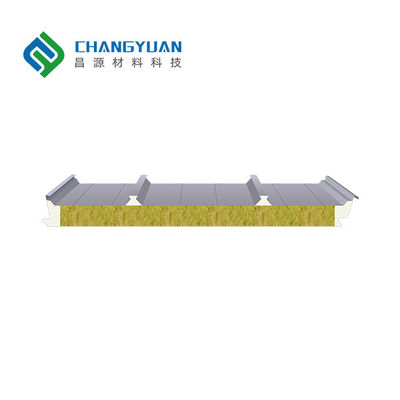Tấm lợp mái quang điện 75mm Tấm lợp cách nhiệt Sandwich