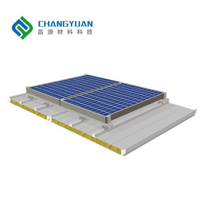 Tấm lợp mái quang điện 75mm Tấm lợp cách nhiệt Sandwich