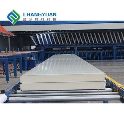 Tấm tường PU Sandwich 50mm Tấm cách nhiệt kết cấu Polyurethane Nhẹ