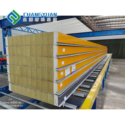 Tấm tường trang trí Sandwich Polyurethane hai lớp Trọng lượng nhẹ
