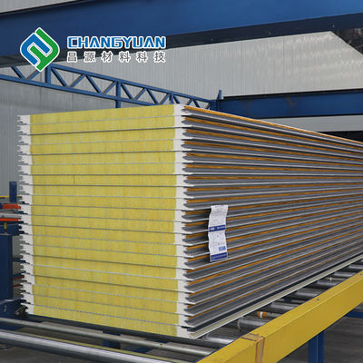 Tấm cách nhiệt tường ngoài Polyurethane PU Sandwich 150mm