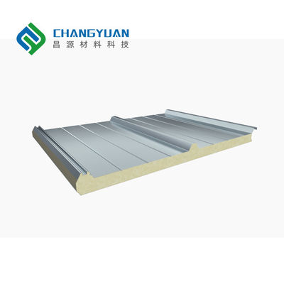 Tấm lợp cách nhiệt Sandwich Polyurethane chống thấm nước 200mm