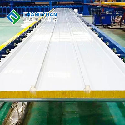 Tấm cách nhiệt trần Pu chống cháy cho tòa nhà kết cấu