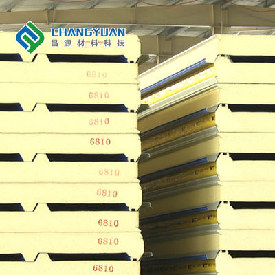 Tấm lợp Polyurethane chống thấm Tấm cách nhiệt Pu 200mm