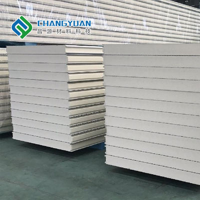 Polyurethane Kho lạnh Sandwich Panel cách âm 200kpa
