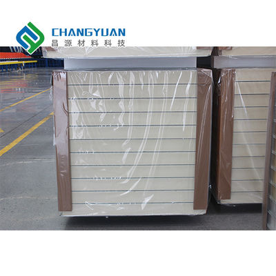 Panel sandwich PIR tùy biến cho phòng lạnh với chống ẩm và cách điện âm thanh và chống cháy B1/B2 Polyurethane Cold Room Panel For Insulated Safe Secure Storage PU sandwich panel.