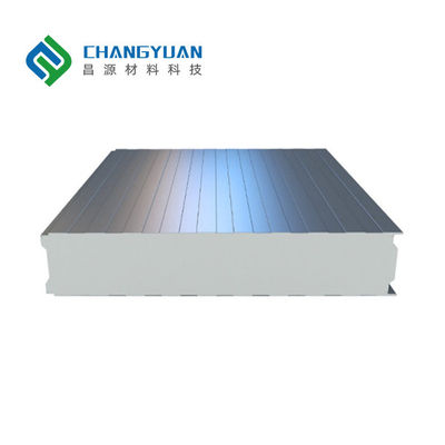 Tấm ngăn phòng lạnh Polyurethane chống cháy B1 / B2 Chống thấm nước