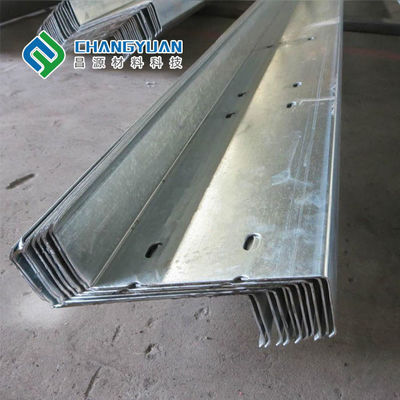 Dải thép mạ kẽm kết cấu hình chữ C / Z màu bạc