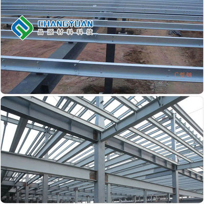 Cấu hình thép kết cấu mạ kẽm Chiều dài tùy chỉnh Tiêu chuẩn JIS