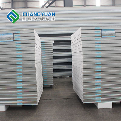 Kích thước tùy chỉnh 950/1050mm Tấm cách nhiệt Pu cho tường phòng sạch