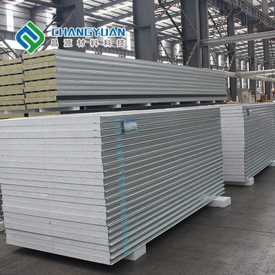 Tấm ốp tường phòng sạch Pu Chống cháy Chống ẩm Trang trí