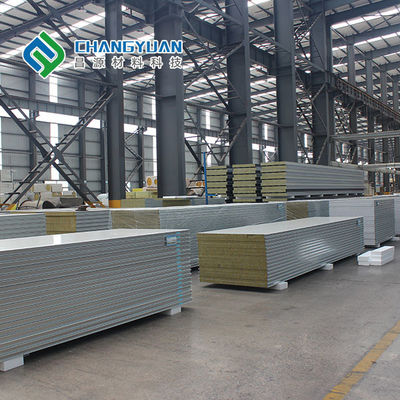 Tấm ốp tường phòng sạch Pu Chống cháy Chống ẩm Trang trí