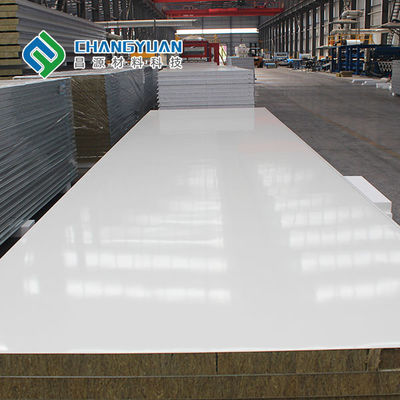 Tấm ốp tường phòng sạch Pu Chống cháy Chống ẩm Trang trí