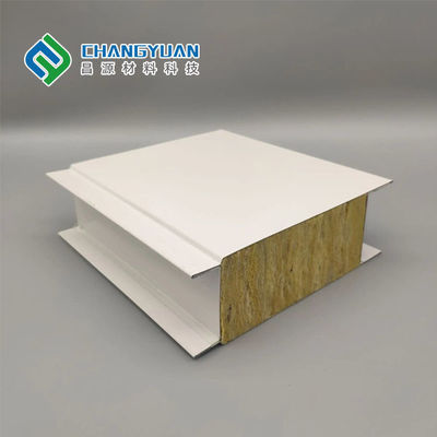 Tấm tường phòng sạch hiện đại Bảng điều khiển bánh sandwich xốp Pu chống cháy