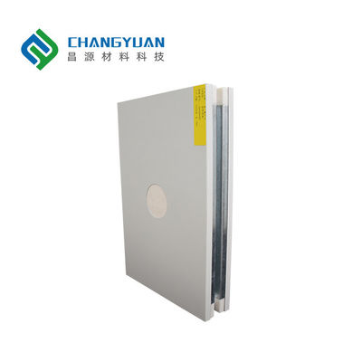 Tấm tường phòng sạch chống cháy với vít / keo dán