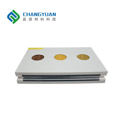 Tấm ốp tường phòng sạch chống nước Pu Foam Tấm ốp tường Vít / Keo