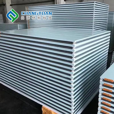 Vật liệu tường phòng sạch cách nhiệt Polyurethane Chiều rộng 980/1080mm