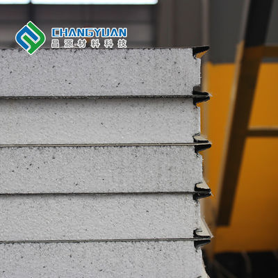Tấm tường Magiê Sandwich thủy tinh với bề mặt PVC/SMP/PVF