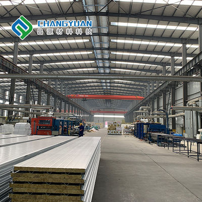 Tấm tường Magiê Sandwich thủy tinh với bề mặt PVC/SMP/PVF