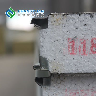Tấm lợp cách nhiệt SMP PVF Tấm lợp Sandwich Chiều rộng 1000mm-1500mm