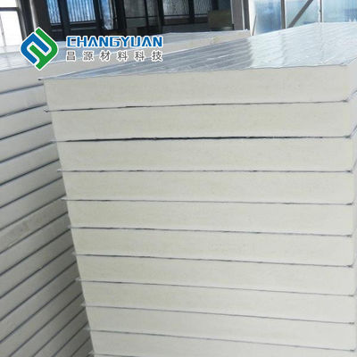 Tấm cách nhiệt có chiều rộng 1000mm-1500mm Bảng điều khiển bánh sandwich chống cháy