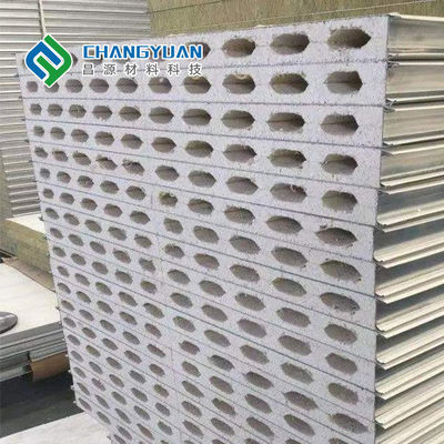 Tấm cách nhiệt có chiều rộng 1000mm-1500mm Bảng điều khiển bánh sandwich chống cháy