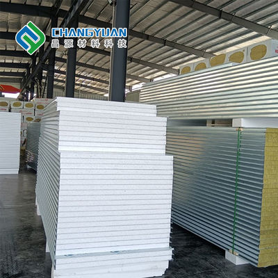 PVF SMP PVDF Composite Panel 50mm/75mm/100mm cho tường ngoài và mái