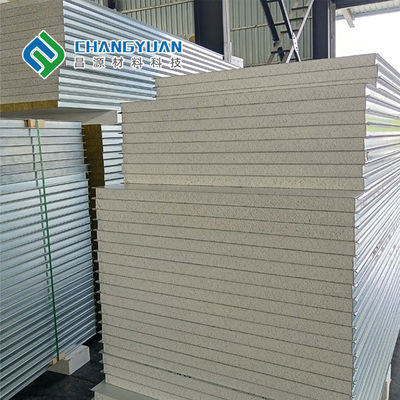 PVF SMP PVDF Composite Panel 50mm/75mm/100mm cho tường ngoài và mái