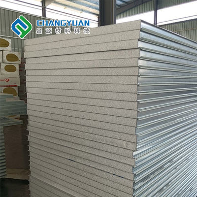 PVF SMP PVDF Composite Panel 50mm/75mm/100mm cho tường ngoài và mái