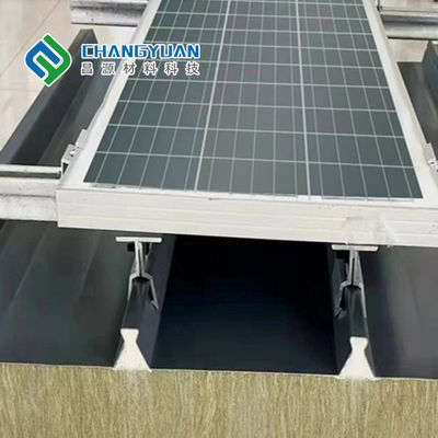 Tấm lợp năng lượng mặt trời cách nhiệt Độ dày 100/150 / 200mm Tiết kiệm năng lượng