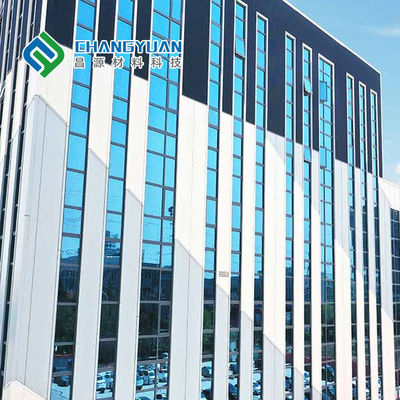 Tin cậy Pu Panel bức tường rèm kim loại lớp phủ khả năng chống cháy cho thương mại