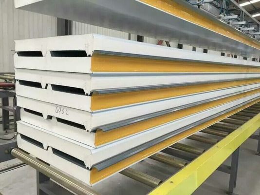 50/100/150/200mm PU Roof Panel With Waterproofing Sound Isolation (Bảng mái PU với cách điện âm thanh chống nước)
