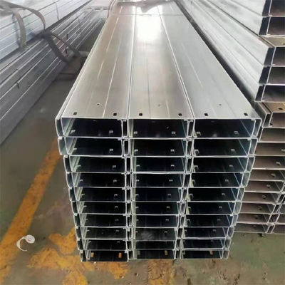Tùy chỉnh 195/235/355 Thép carbon galvanized C / Z cấu trúc thép Profile cho xây dựng