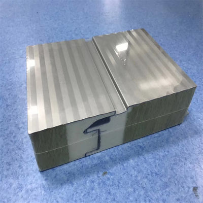 Màu sắc tùy chỉnh bề mặt xi măng chống lão hóa PU bảng tường sandwich cho phòng sạch