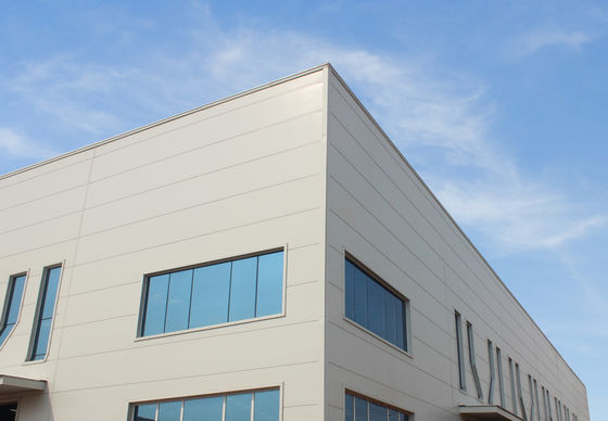 Đèn nhẹ, thân thiện với môi trường, chống âm thanh Polyurethane Sandwich Wall Panel