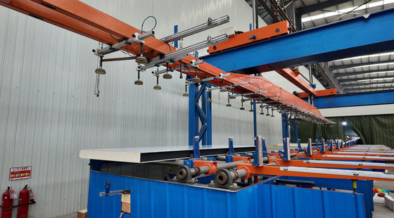 Bảng sandwich cách nhiệt polyurethane mật độ cao cho lưu trữ lạnh với xếp hạng cháy B1