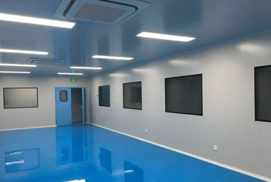 Tùy chỉnh chống cháy có thể giặt phòng sạch tường ngăn cách dễ dàng lắp đặt