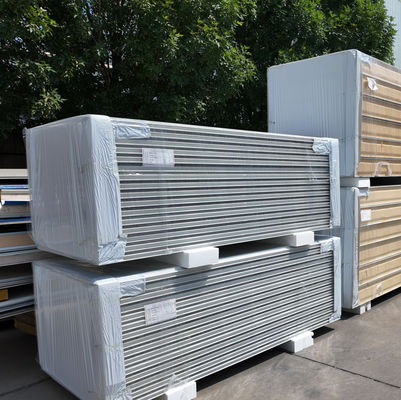 50mm/75mm/100mm/150mm/200mm Độ dày chống cháy Thiết kế PU Sandwich Panel cho yêu cầu của khách hàng