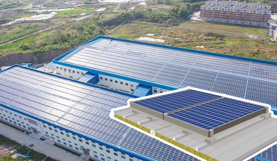 Photovoltaic Panel mái nhà tùy chỉnh chống cháy và phù hợp với nhu cầu của bạn
