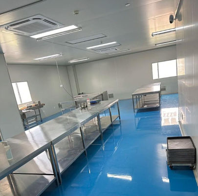 Lớp A chống cháy Phòng sạch tường ngăn cách Thiết kế tùy chỉnh và linh hoạt