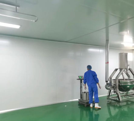 Độ bền ≥10 năm Bề tường phòng sạch tùy chỉnh để bảo vệ lâu dài