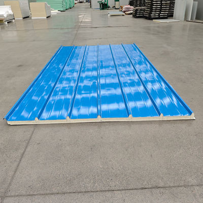 Panel mái sandwich PU có thể tùy chỉnh cho mái nhà linh hoạt và chống cháy