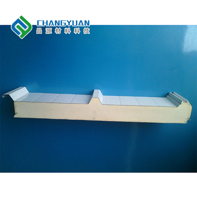 Tấm tường sandwich PU / PIR chống thấm nước tuyệt vời