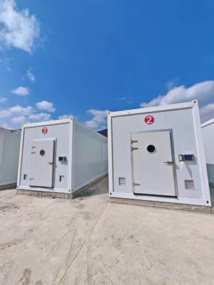 Nông trại chứa nấm bảo trì thấp với giám sát từ xa và thùng chứa tiêu chuẩn 20ft hoặc 40ft