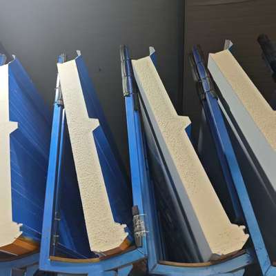 Customizable Length Polyurethane Roof Covering Panel with Moisture Resistance for Cold Rooms