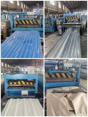 Tấm sàn kim loại gợn sóng chống ăn mòn cao với tải trọng lên đến 500 Kg/m² và độ dày từ 0.7mm đến 1.5mm cho Hỗ trợ kết cấu